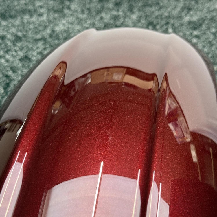 Indian Scout front fender / mudguard in maroon crimson